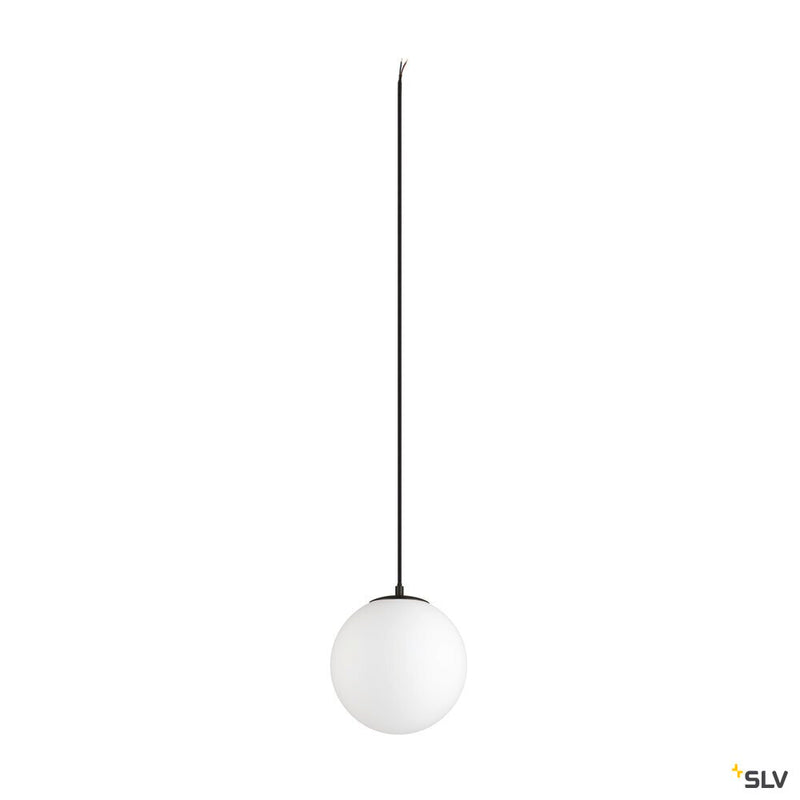 SLV 1008139 SUN 20, pendant light, E27, open cable end, 1x max. 40 W, matt black