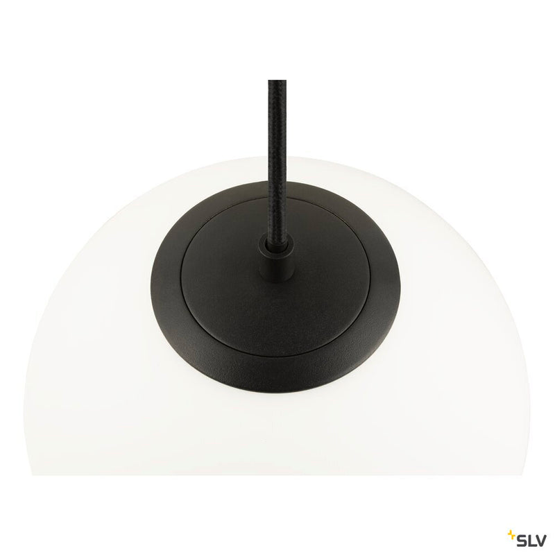 SLV 1008139 SUN 20, pendant light, E27, open cable end, 1x max. 40 W, matt black