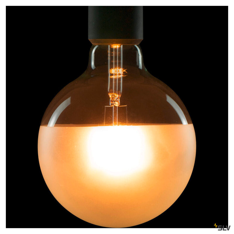 SLV 1008157 LED Globe 125 Half Moon, LED bulb, E27, PHASE, 7 W, 2700 K