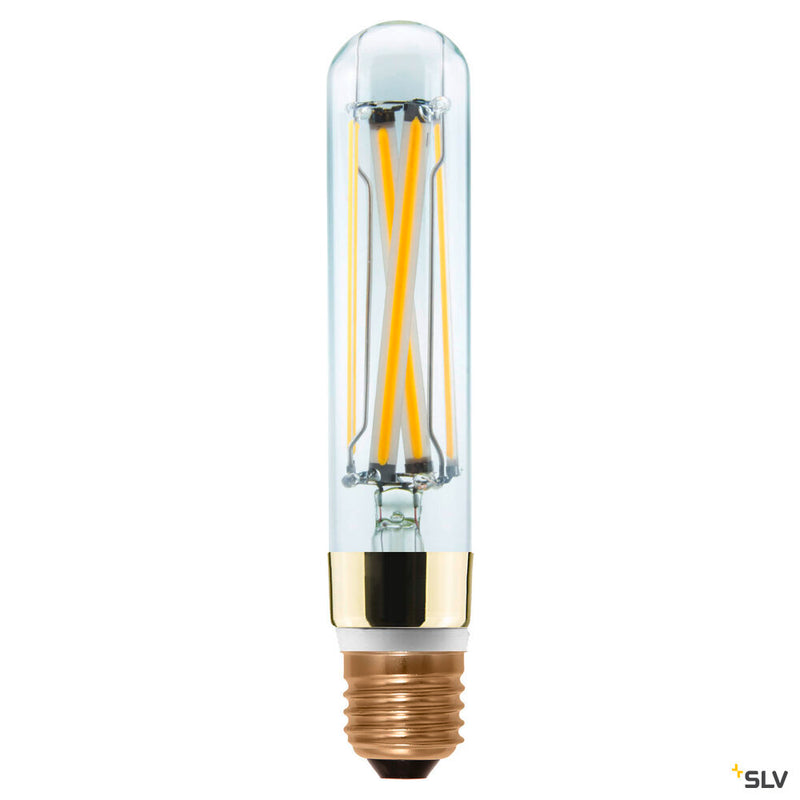 SLV 1008162 LED High Brightness Tube slim, LED bulb, clear, E27, PHASE, 11 W, 2700 K