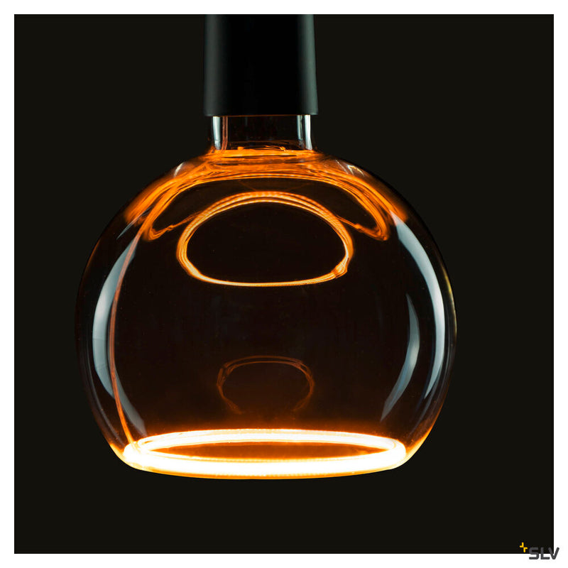SLV 1008163 LED Floating Globe 150, LED bulb, smokey black, E27, PHASE, 6 W, 1900 K