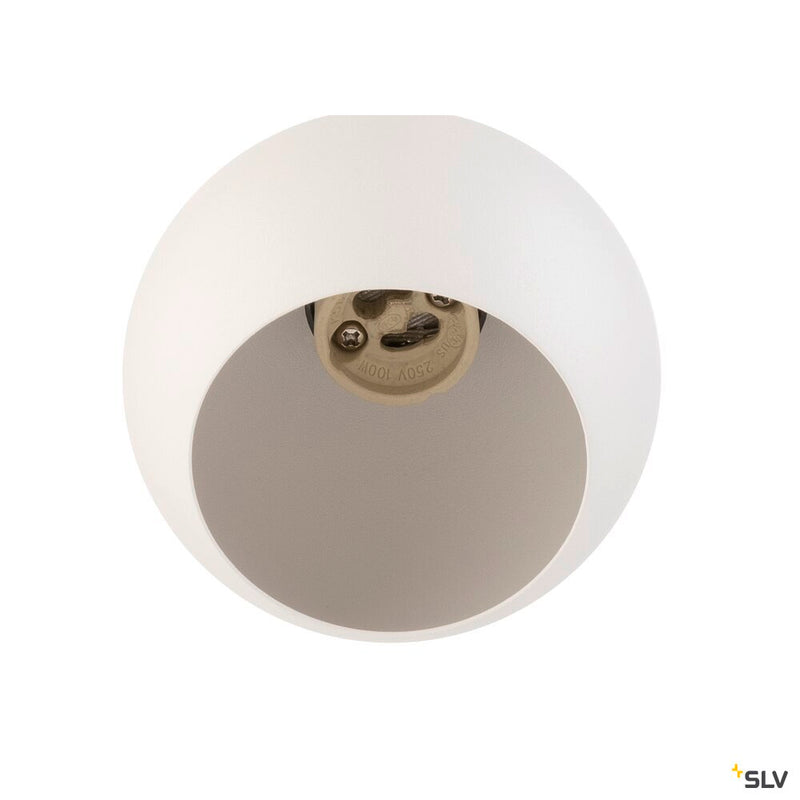 SLV 1008169 LIGHT EYE® 90, 1~ pendant light, GU10, pendant length 150 cm, 1x max. 6 W, white