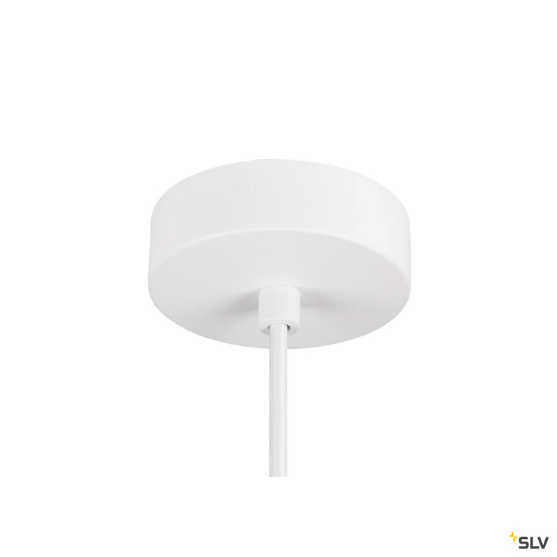 SLV 1008173 LIGHT EYE® 90, pendant light, GU10, pendant length 150 cm, 1x max. 6 W, matt white