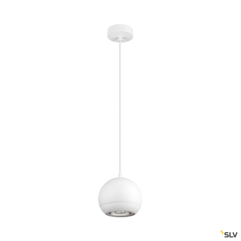 SLV 1008179 LIGHT EYE® 150, pendant light, GU10, pendant length 150 cm, 1x max. 13 W, matt white
