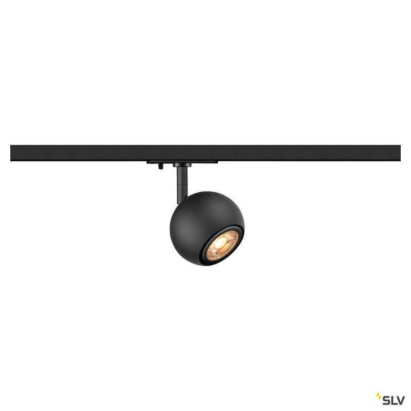 SLV 1008180 LIGHT EYE® 90, 1~ spotlight, round, GU10, 1x max. 6 W, matt black