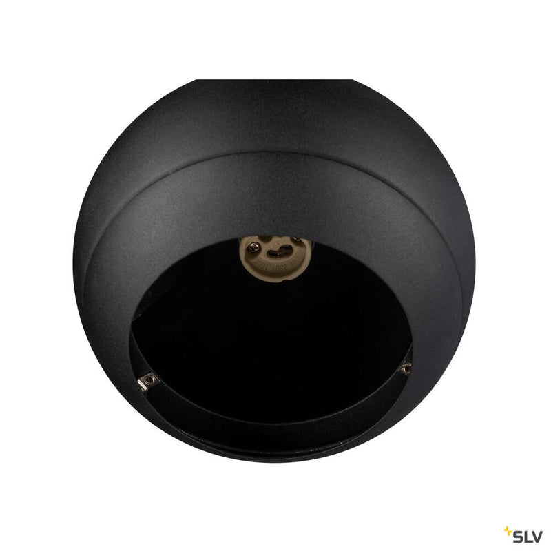 SLV 1008184 LIGHT EYE ® 150, 3~ spotlight, round, GU10, 1x max. 13 W, matt black