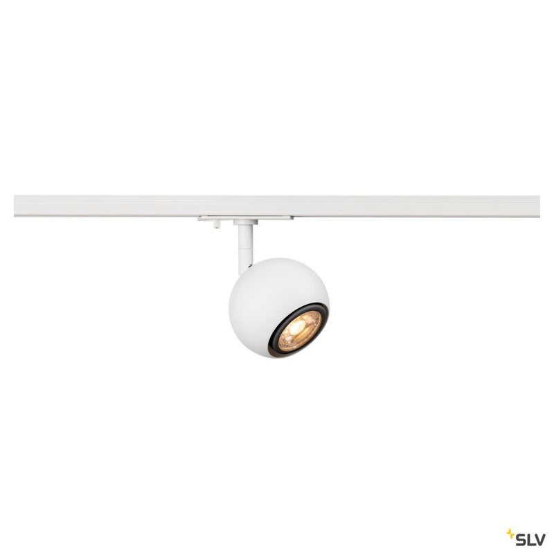 SLV 1008181 LIGHT EYE® 90, 1~ spotlight, round, GU10, 1x max. 6 W, matt white