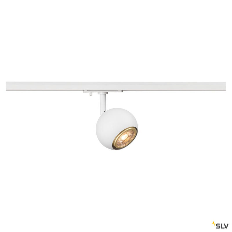 SLV 1008181 LIGHT EYE® 90, 1~ spotlight, round, GU10, 1x max. 6 W, matt white