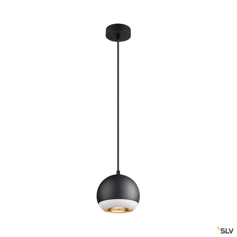 SLV 1008178 LIGHT EYE® 150, pendant light, GU10, pendant length 150 cm, 1x max. 13 W, matt black