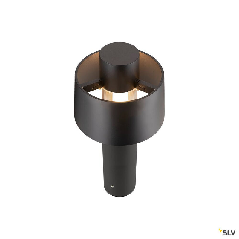 SLV 1008195 PHOTONI CYL POLE 45, free-standing lamp, E27, 1x max. 13 W, black
