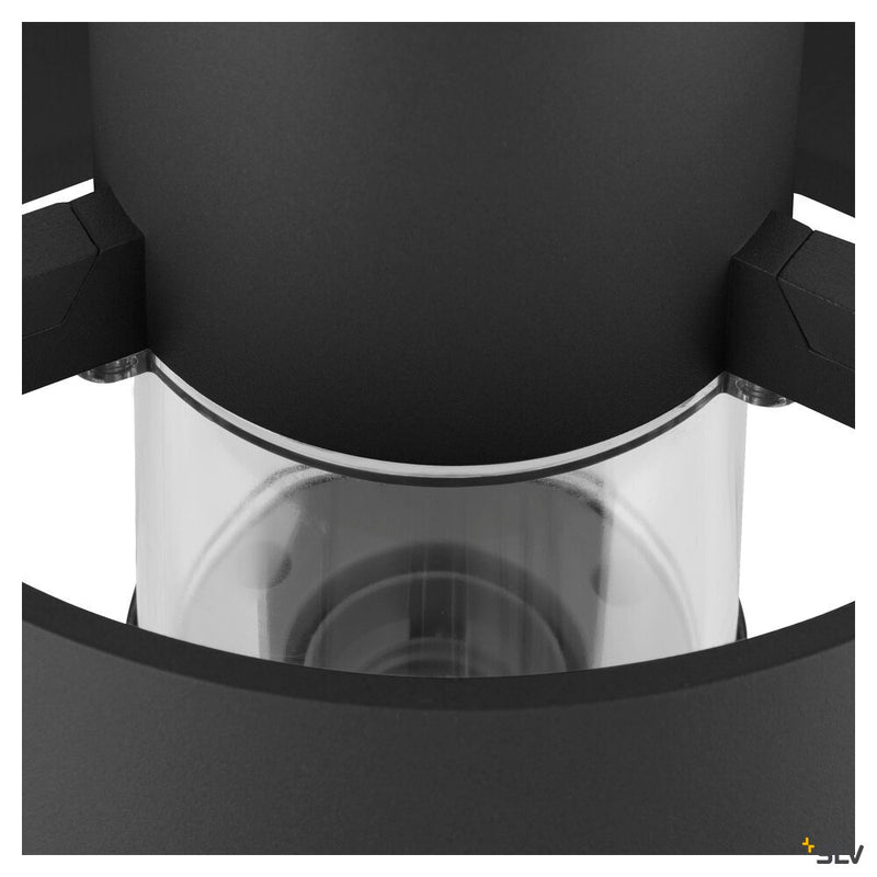 SLV 1008195 PHOTONI CYL POLE 45, free-standing lamp, E27, 1x max. 13 W, black