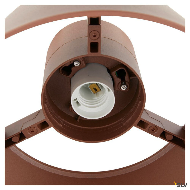 SLV 1008200 PHOTONI CYL, ceiling-mounted light, cylindrical, 1x max. 13 W, E27, rust