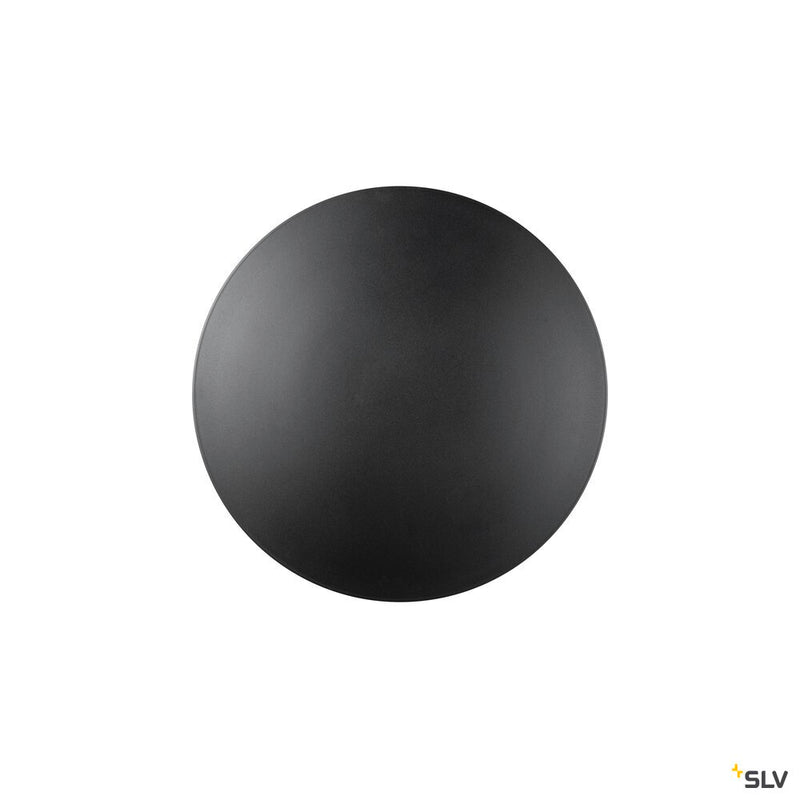 SLV 1008202 MANA 60 lampshade, round, H: 4.2 cm, black