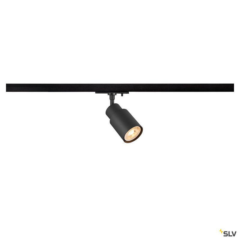 SLV 1008242 PURI 2.0 Tube, 1~ spot, GU10, 1x max. 6 W, black