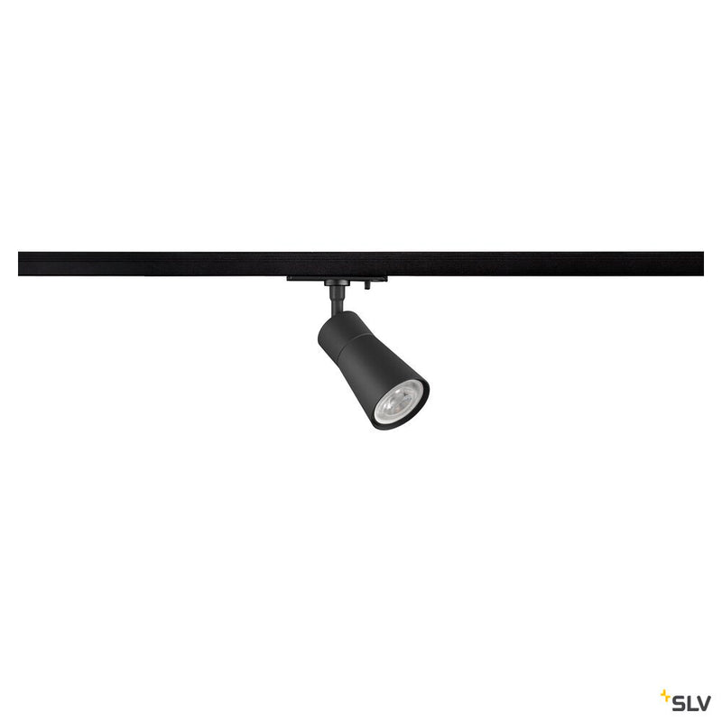 SLV 1008246 PURI 2.0 Cone, 1~ spot, GU10, 1x max. 6 W, black