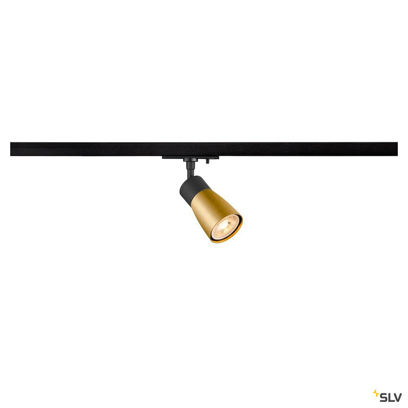 SLV 1008251 PURI 2.0 Dome, 1~ spot, GU10, 1x max. 6 W, black / gold