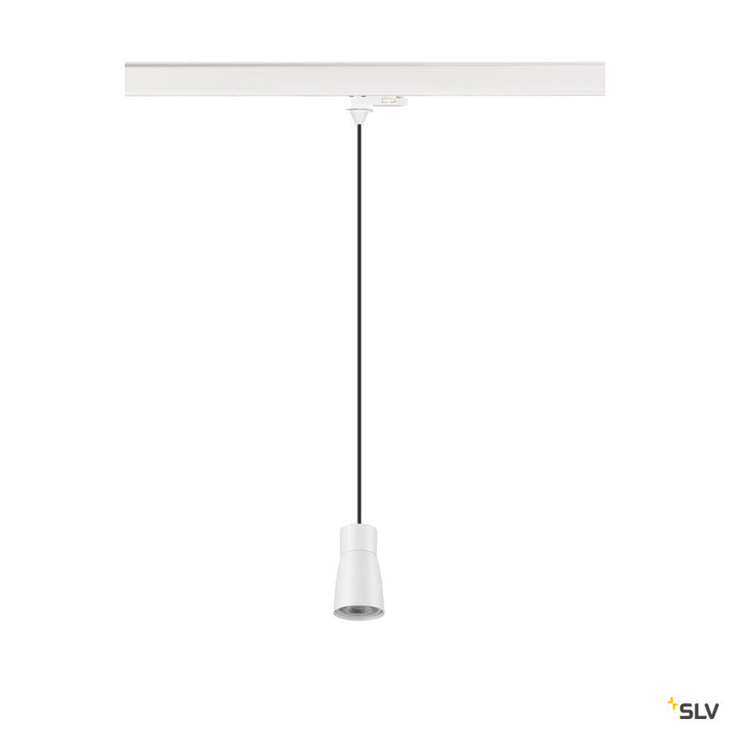 SLV 1008283 PURI 2.0 Dome, 3~ pendant light, GU10, pendant length 200 cm, 1x max. 6 W, white