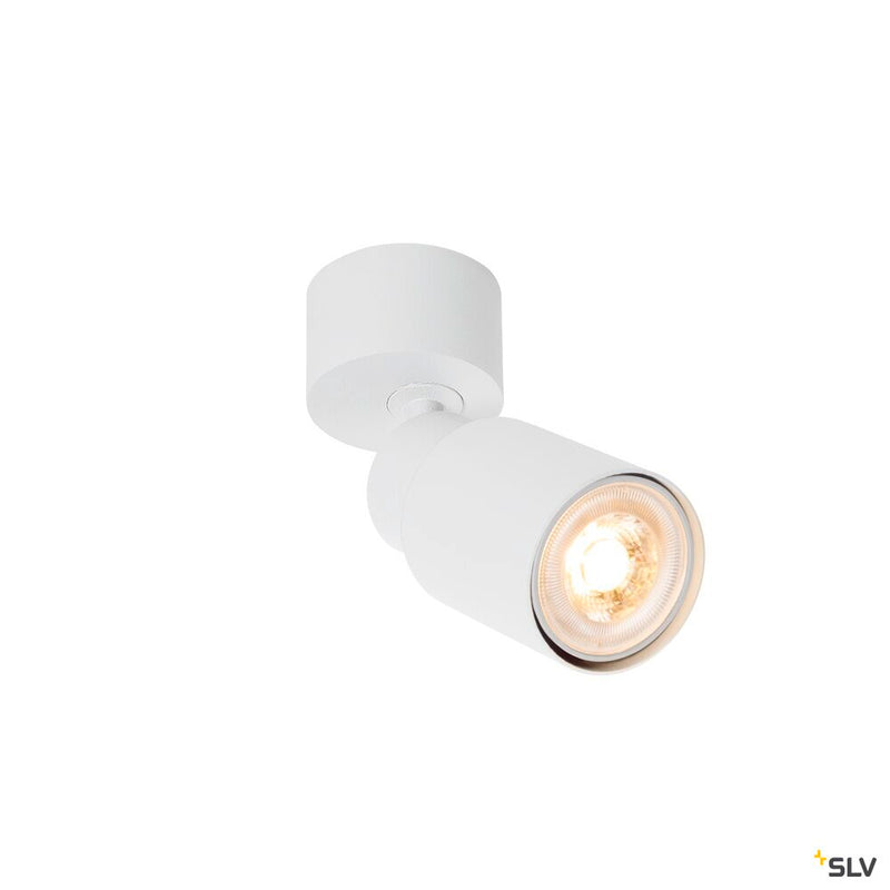 SLV 1008286 PURI 2.0 Tube, wall and ceiling-mounted light, 1x max. 6 W GU10, white