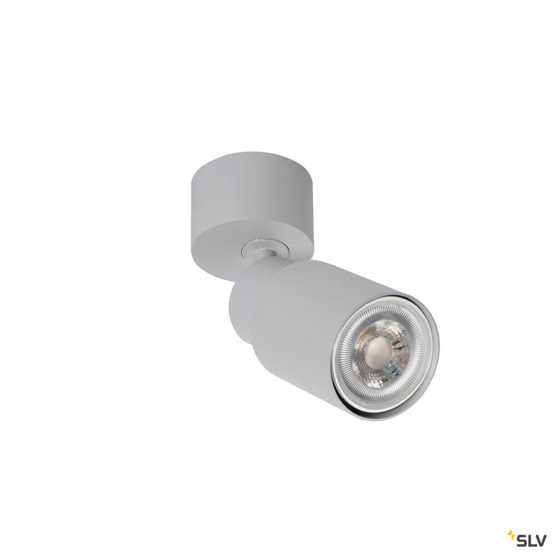 SLV 1008287 PURI 2.0 Tube, wall and ceiling-mounted light, 1x max. 6 W GU10, grey