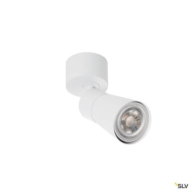 SLV 1008290 PURI 2.0 Cone, wall and ceiling-mounted light, 1x max. 6 W GU10, white