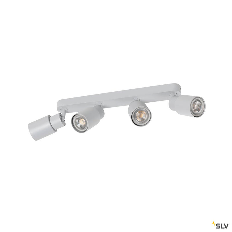 SLV 1008347 PURI 2.0 Tube, wall and ceiling-mounted light, long, 4 x max. 6 W GU10, grey