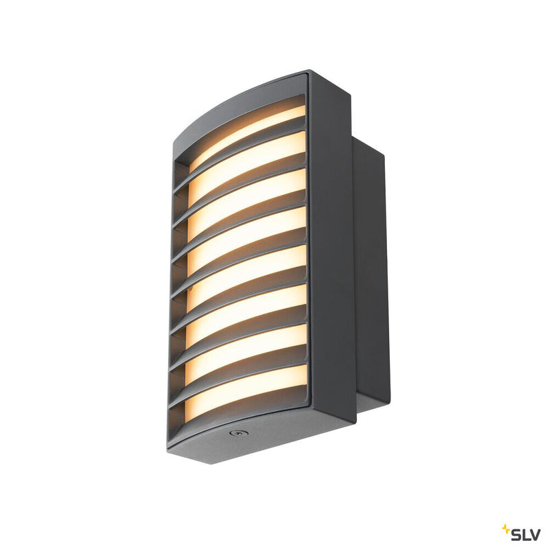 SLV 1008384 RASTERLYS WL, wall-mounted light, rectangular, 2700/3000 K, 14 W, PHASE, 70°, anthracite