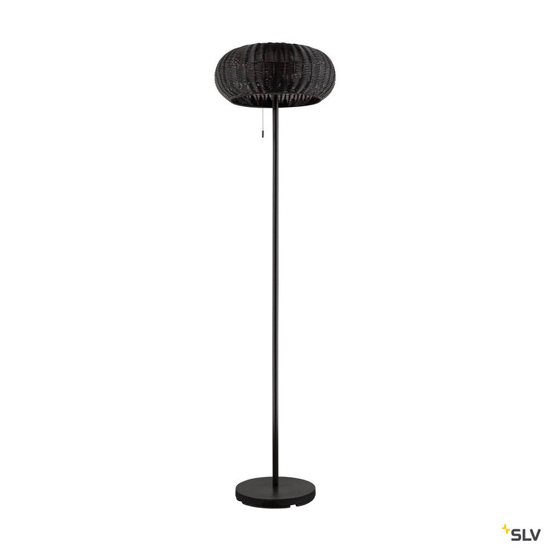 SLV 1008386 ADEGAN, outdoor free-standing light, solar, 2200 K, IP65, black