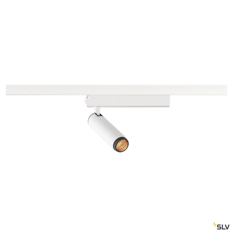 SLV 1008390 GRIP! S, 1~ spot, cylindrical, 2700 K, 11 W, PHASE, 29°, white / black
