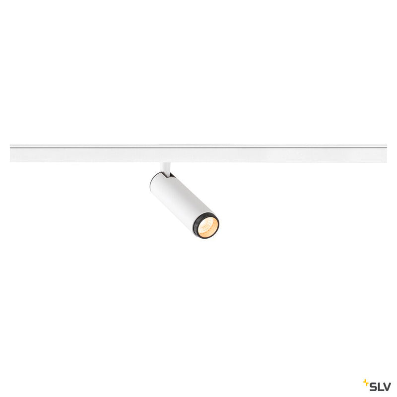 SLV 1008405 GRIP! S, 48V spot, cylindrical, 2700 K, 9.8 W, DALI, 29°, white / black