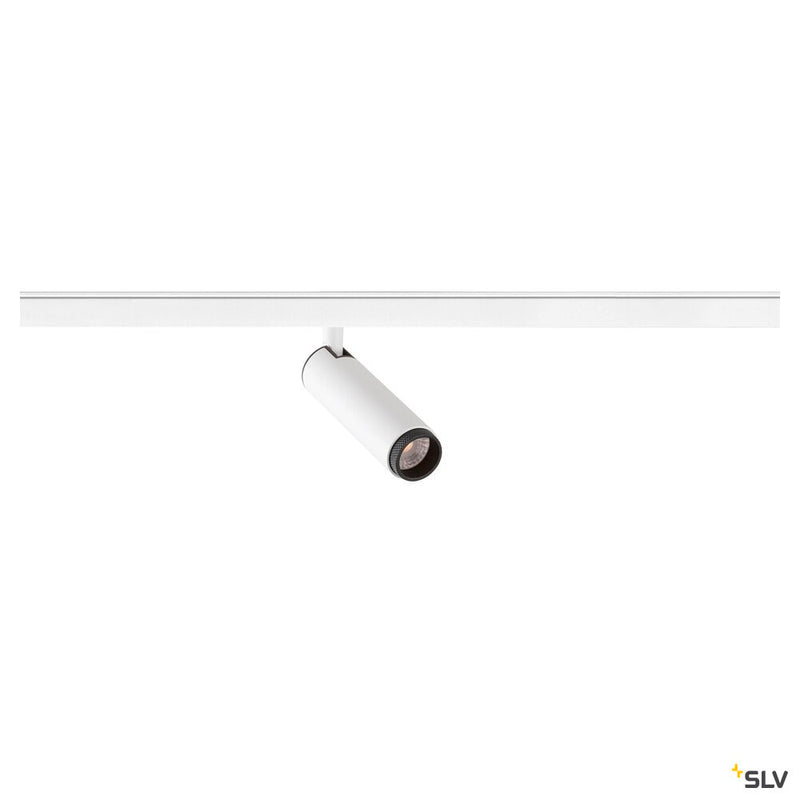 SLV 1008405 GRIP! S, 48V spot, cylindrical, 2700 K, 9.8 W, DALI, 29°, white / black