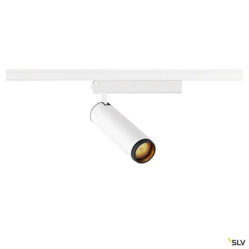 SLV 1008425 GRIP! M, 1~ spot, cylindrical, 3000 K, 20 W, PHASE, 42°, white / black
