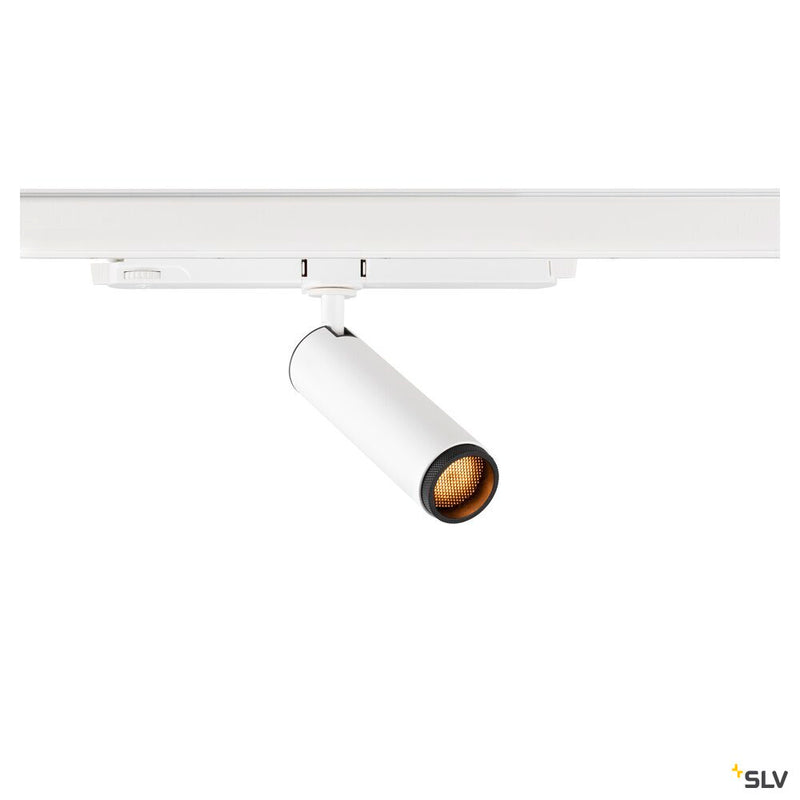 SLV 1008435 GRIP! M, 3~ spot, cylindrical, 2700 K, 20 W, DALI, touch, 42°, white / black