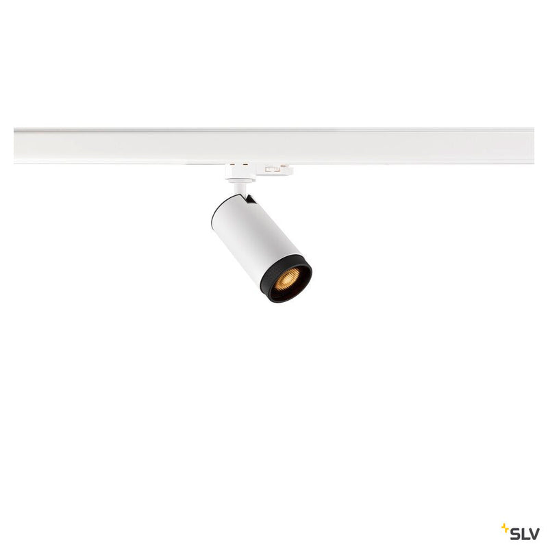 SLV 1008452 GRIP! L, 3~ spot, cylindrical, GU10, 1x max. 6 W, white / black