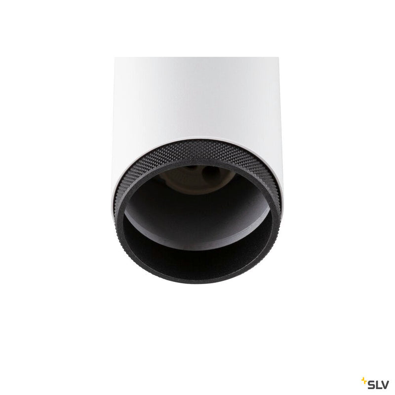 SLV 1008452 GRIP! L, 3~ spot, cylindrical, GU10, 1x max. 6 W, white / black
