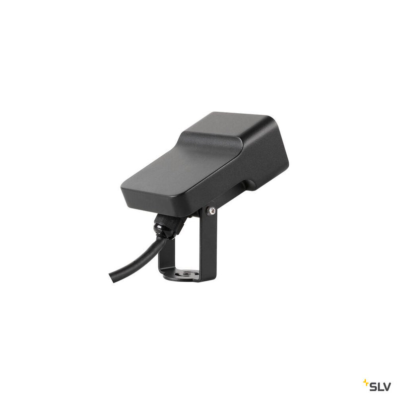 SLV 1008478 SYNA WIDE, ground spike light, 2200 K, 115°, IP65, square, black