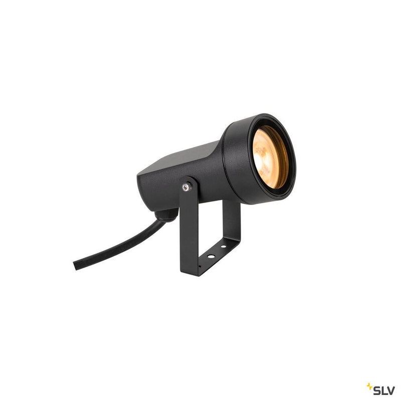 SLV 1008480 SYNA SHADE, ground spike light, GU10, 1x max. 10 W, IP65, round, black