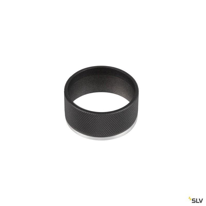 SLV 1008497 GRIP! L, decorative ring, black