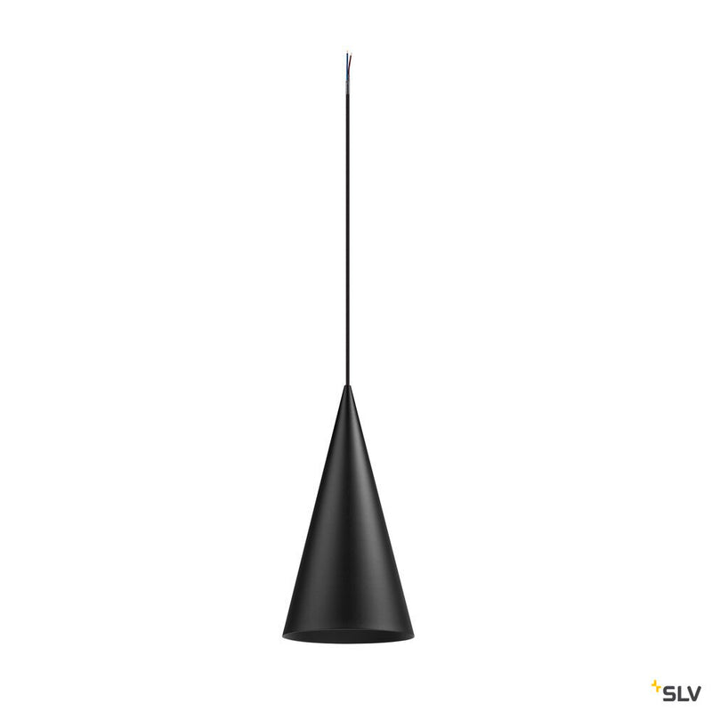 SLV 1008500 MAGICO 20, pendant light, E27, pendant length 180 cm, 1x max. 10 W, matt black