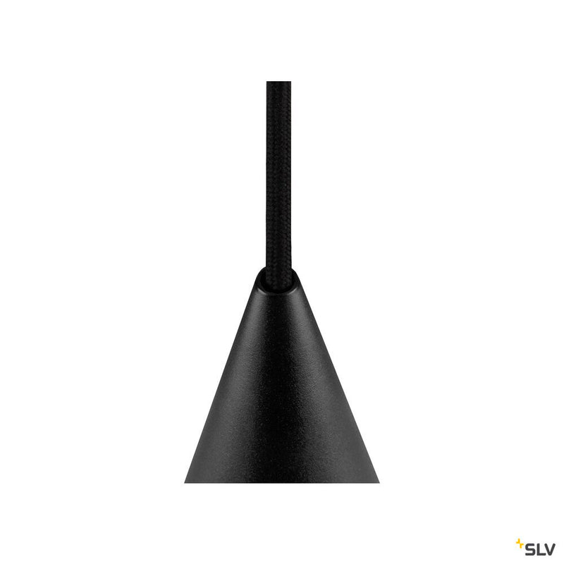 SLV 1008500 MAGICO 20, pendant light, E27, pendant length 180 cm, 1x max. 10 W, matt black