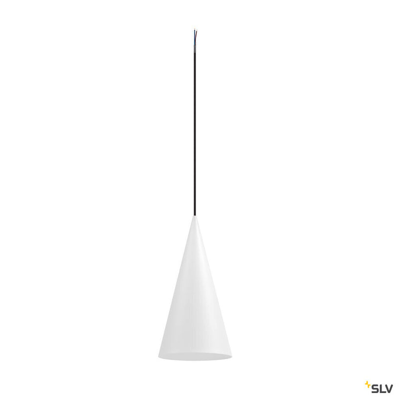 SLV 1008501 MAGICO 20, pendant light, E27, pendant length 180 cm, 1x max. 10 W, matt white