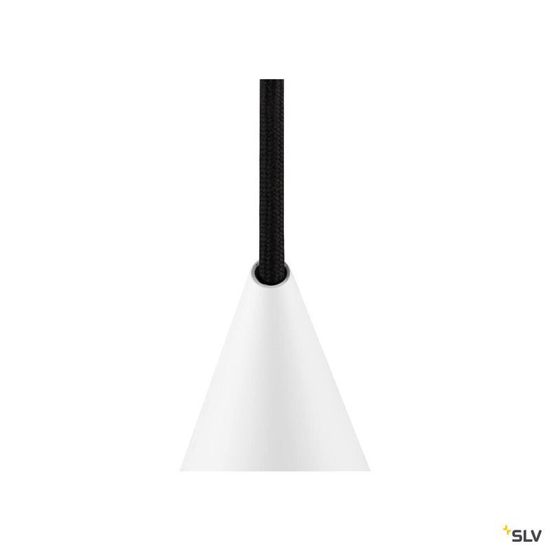 SLV 1008501 MAGICO 20, pendant light, E27, pendant length 180 cm, 1x max. 10 W, matt white