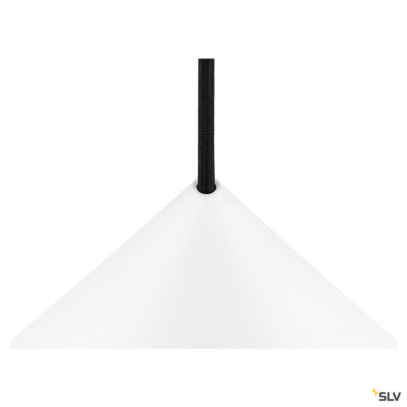 SLV 1008504 MAGICO 38, pendant light, E27, pendant length 180 cm, 1x max. 10 W, matt white