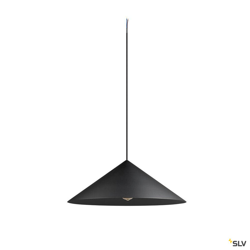 SLV 1008507 MAGICO 55, pendant light, E27, pendant length 180 cm, 1x max. 10 W, matt black