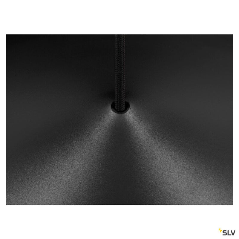SLV 1008507 MAGICO 55, pendant light, E27, pendant length 180 cm, 1x max. 10 W, matt black