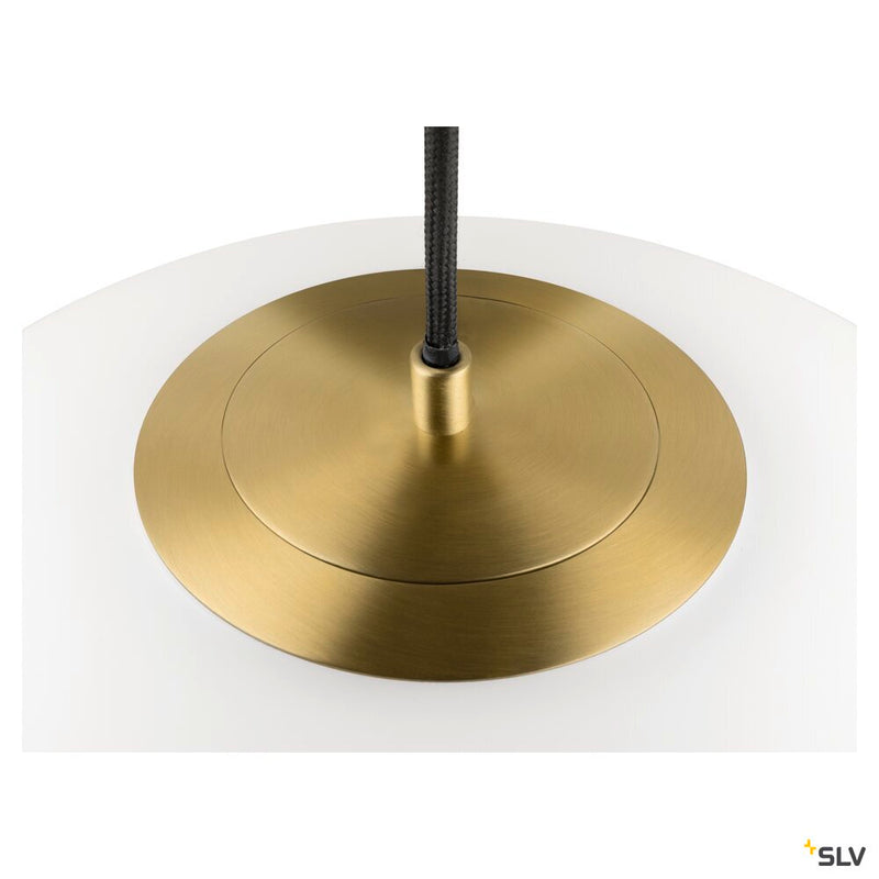 SLV 1008533 SUN 40 PD, E27, Pendant light, Pendant length 400 cm, Round, Gold