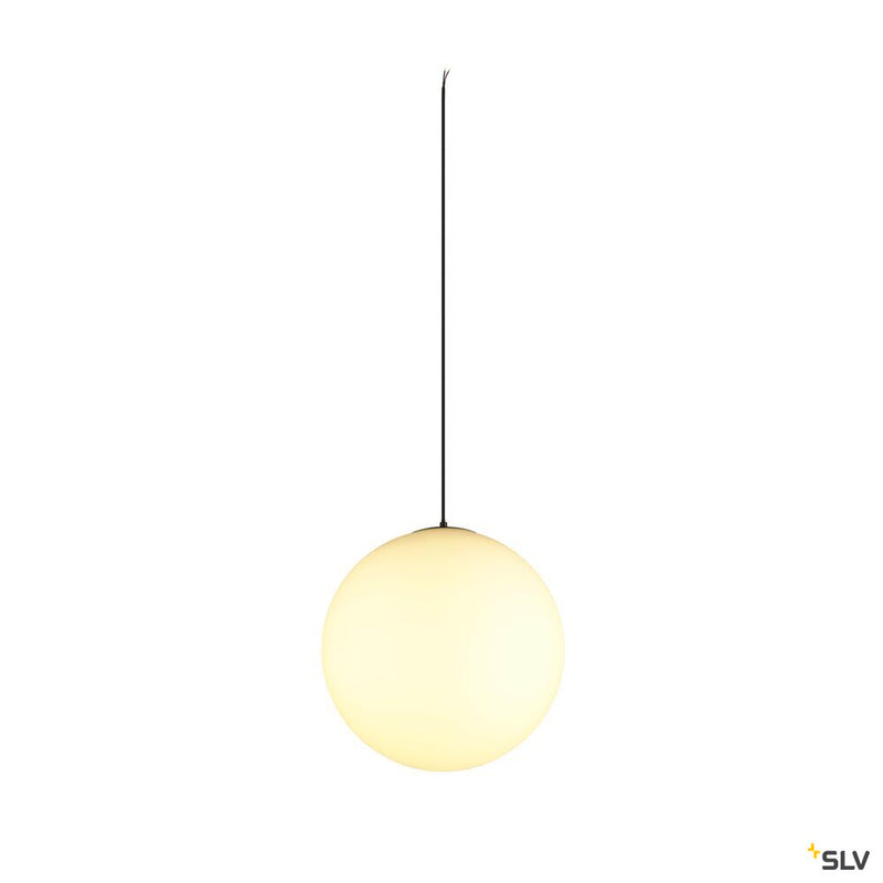 SLV 1008534 SUN 40 PD, E27, Pendant light, Pendant length 400 cm, Round, Black