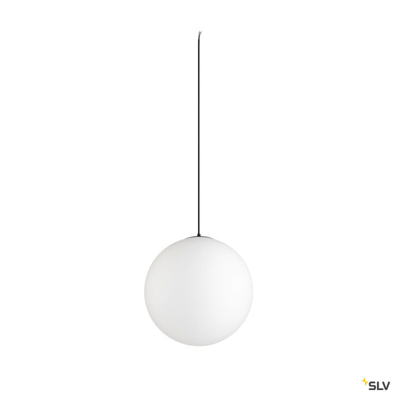 SLV 1008534 SUN 40 PD, E27, Pendant light, Pendant length 400 cm, Round, Black
