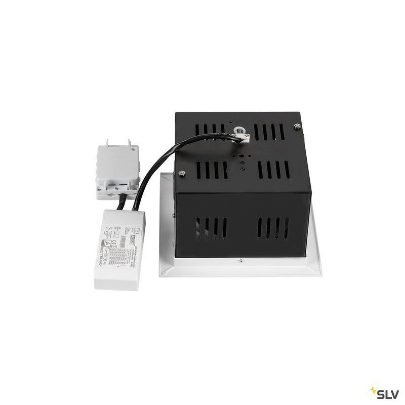 SLV 1008567 KADUX, recessed ceiling light, single, 3000 K, DALI 2, touch, 30°, white
