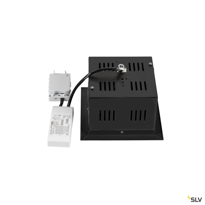SLV 1008570 KADUX, recessed ceiling light, single, 4000 K, DALI 2, touch, 30°, black