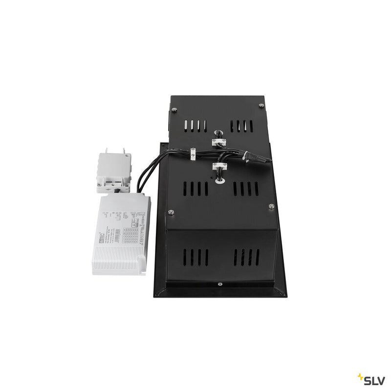 SLV 1008574 KADUX, recessed ceiling light, double, 4000 K, DALI 2, touch, 30°, black